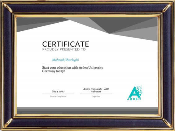 Arden University Berlin - Mahzad Gharleghi
